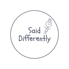 Said Differently logo